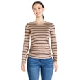 thumbnail image 1 of George Women's Side Ruched Tee, 1 of 6