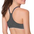 thumbnail image 4 of Fruit of the Loom Women's 3-Pack Shirred Front Racerback Sports Bra, 4 of 5