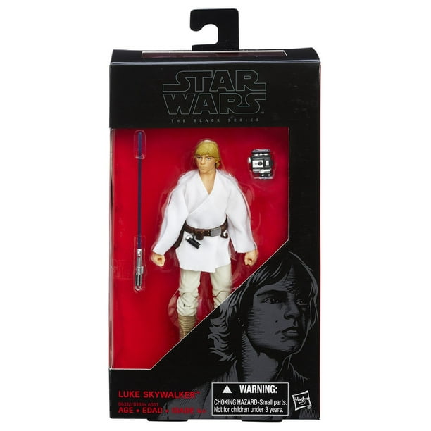 Figurine Luke Skywalker de 6 po (15 cm) La série noire Un nouvel espoir de Star Wars