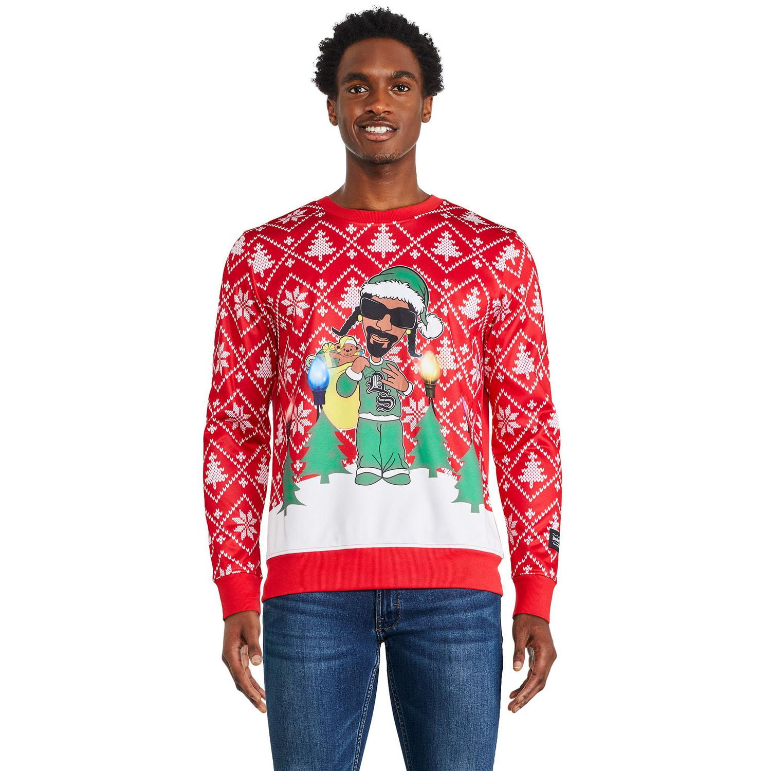 Snoop Dogg Men's Crew Neckline Popover
