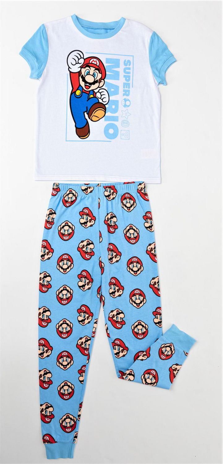 Super Mario 2pc Pj Set