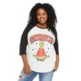 thumbnail image 1 of The Grinch Women's Plus 3/4 Sleeve Tee, 1 of 3