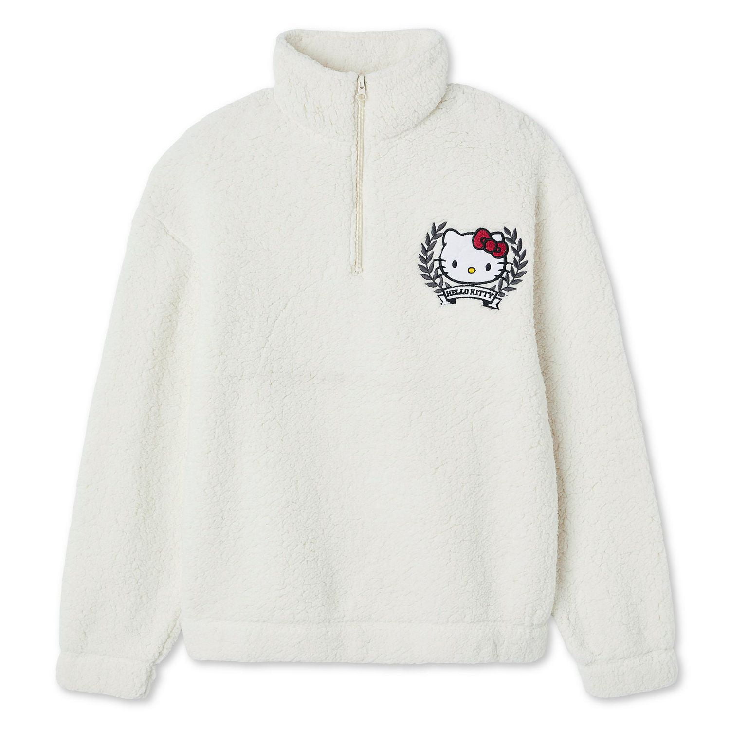 Coton ouaté en molleton pelucheux Hello Kitty pour femmes Tailles TP–TG