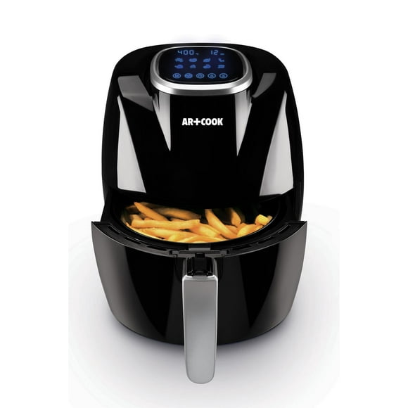 Art + Cook 3.5L Digital Air Fryer, Black