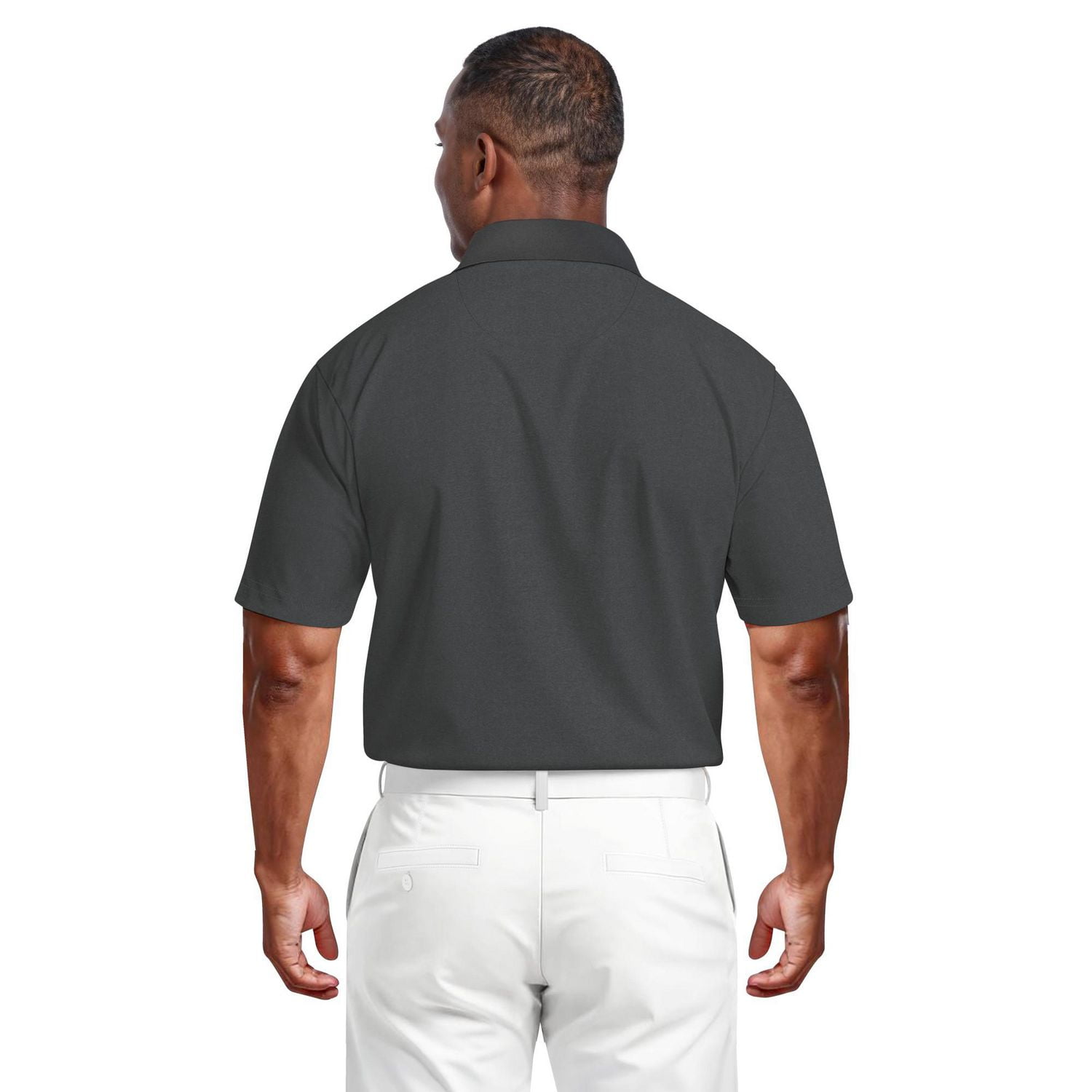 Polo de Golf Homme Manches Courtes Ben Hogan Performance Imprimé Asymétrique Pour