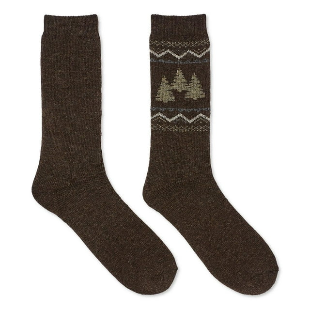 George Men's Wool Socks 2-Pack