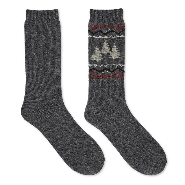 George Men's Wool Socks 2-Pack
