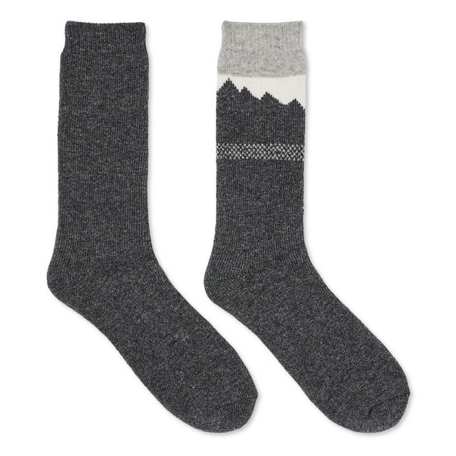 George Men's Wool Socks 2-Pack