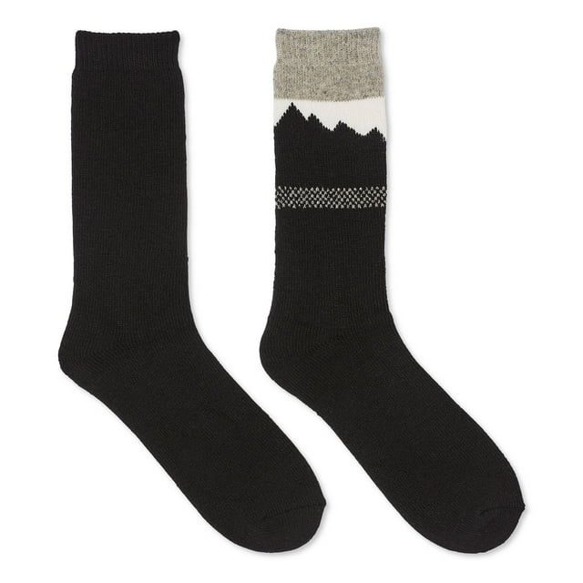 George Men's Wool Socks 2-Pack