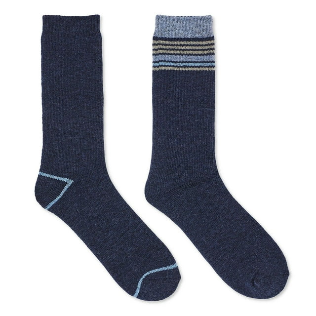 George Men's Wool Socks 2-Pack