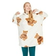thumbnail image 1 of No Boundaries Women's Faux Shearling Snuggie, 1 of 6