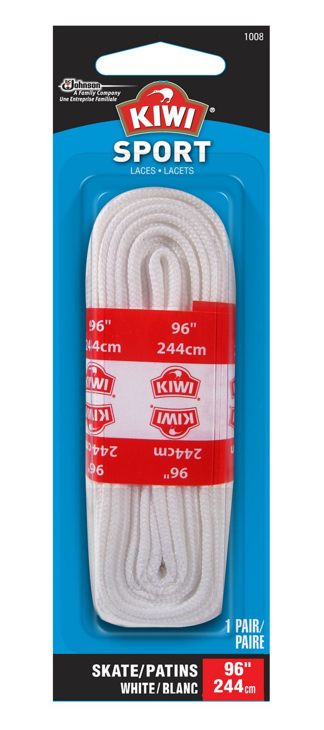 Kiwi 1 Pair Flat White Sport Laces Walmart Canada