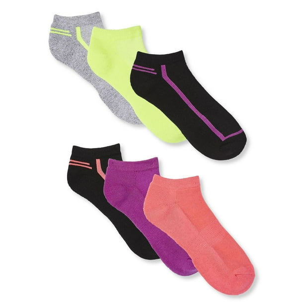 Athletic Works Women's Low Cut Socks 6-Pack, Sizes 4-10 - Walmart.ca