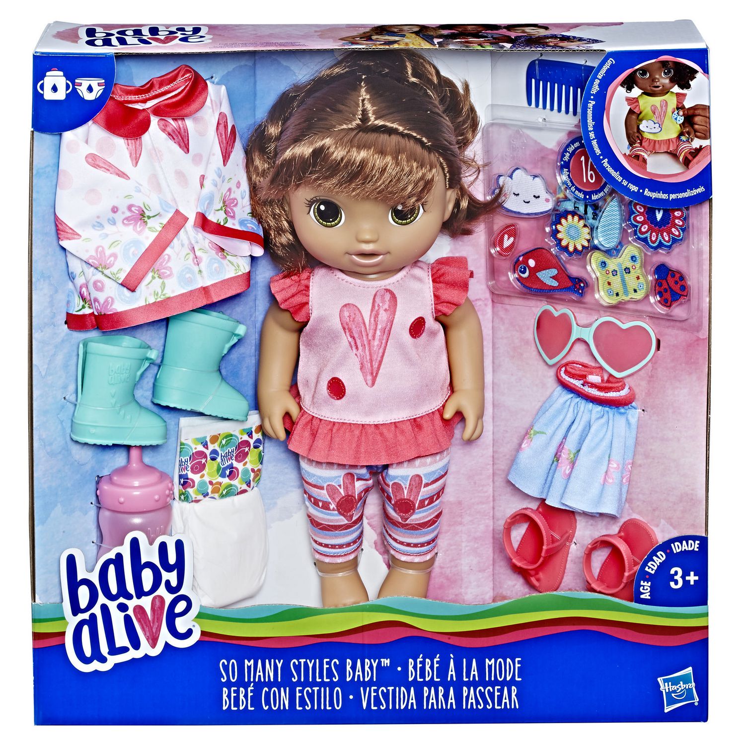 baby alive style her hair