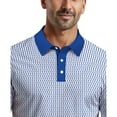 thumbnail image 4 of Polo de Golf Homme Manches Courtes Ben Hogan Performance à Grande Impression Géo, 4 of 6