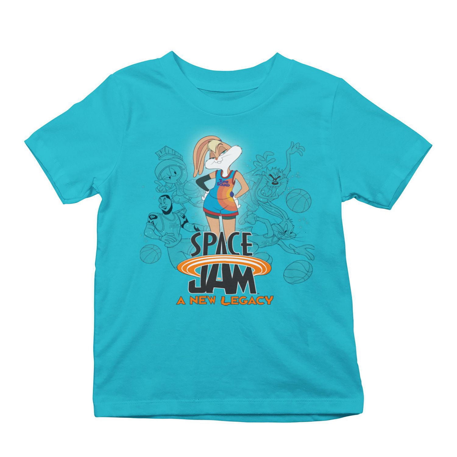 Space Jam Toddler girl's short sleeve tee shirt