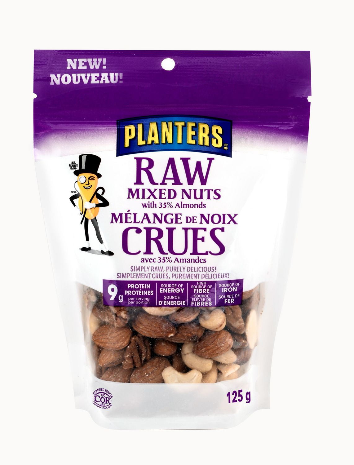 Planters Raw Mixed Nuts Walmart Canada
