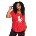 thumbnail image 1 of George Plus Women's Scoop Neckline Tee, 1 of 6