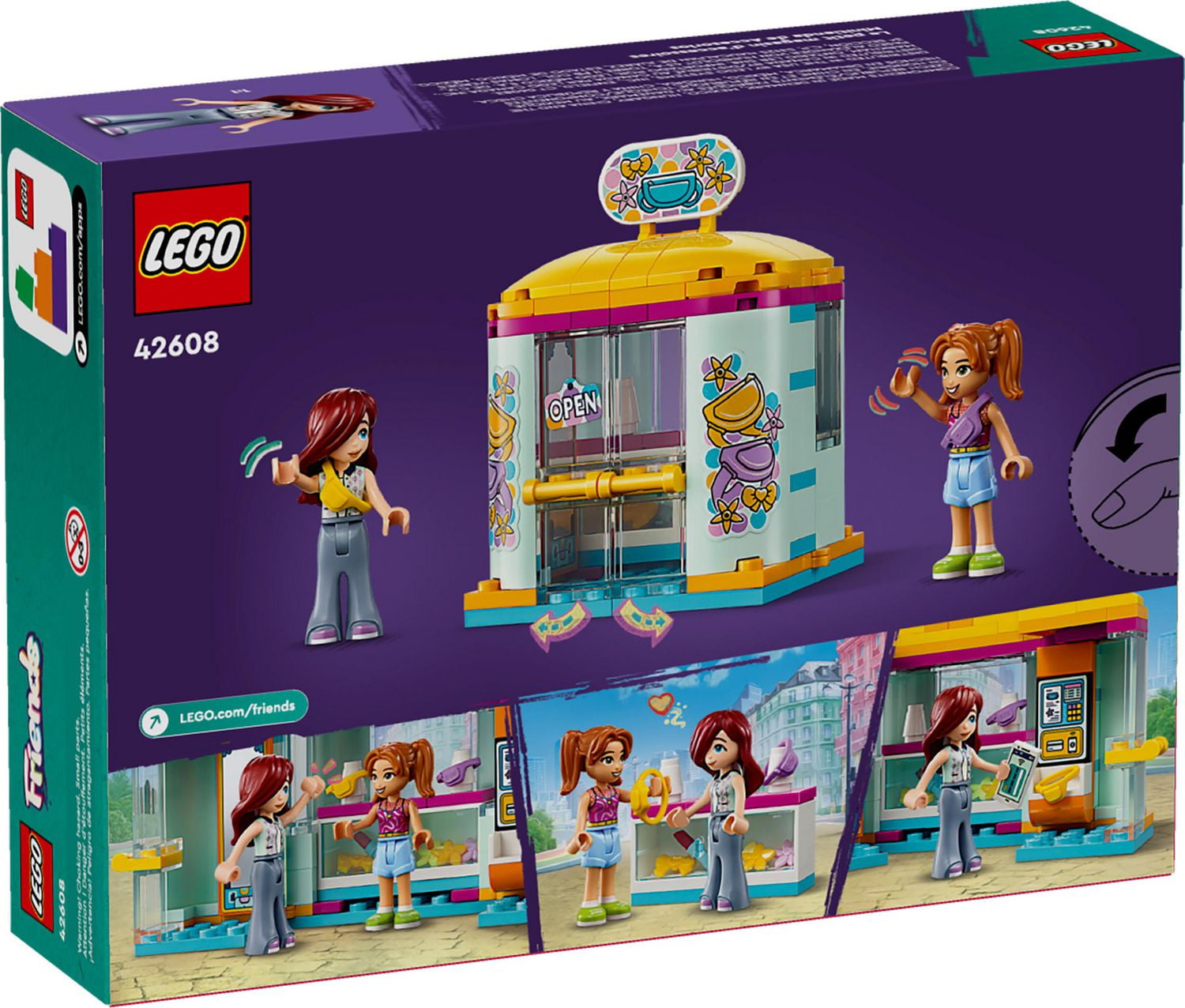 LEGO Friends Tiny Accessories Store and Beauty Shop Toy Pretend