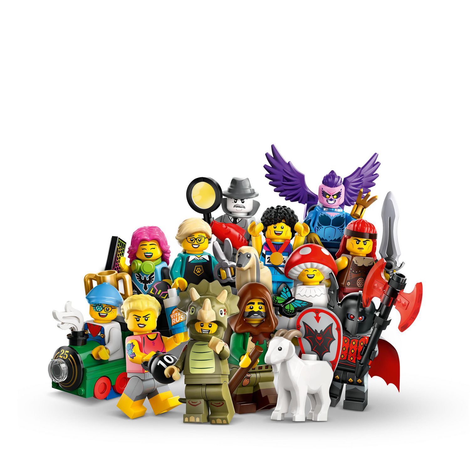 LEGO Minifigures Series 25 Collectible Figures, Surprise Adventure Toy  Building Set for Independent Play, Gift Idea for Boys, Mystery Figures,  Girls