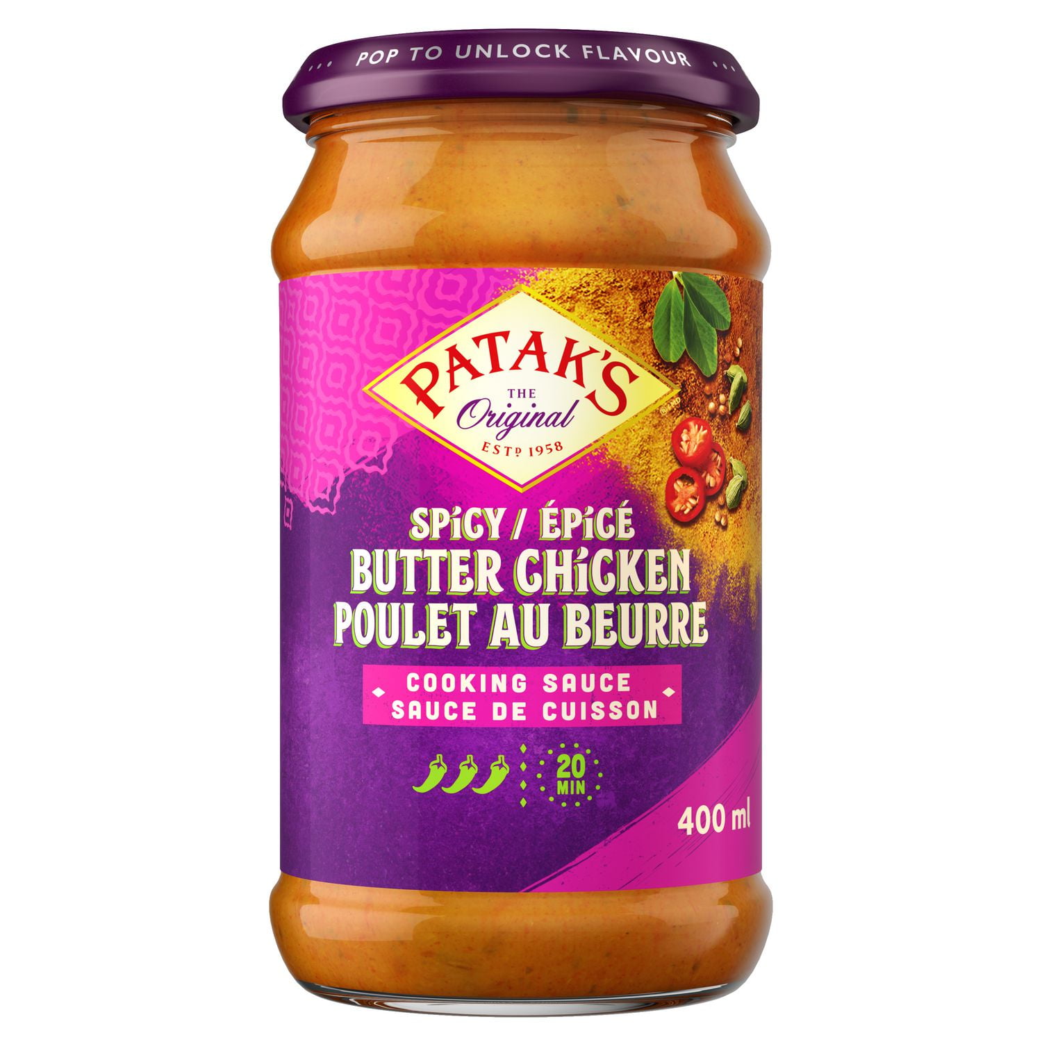 Patak's Spicy Butter Chicken Cooking Sauce | Walmart Canada