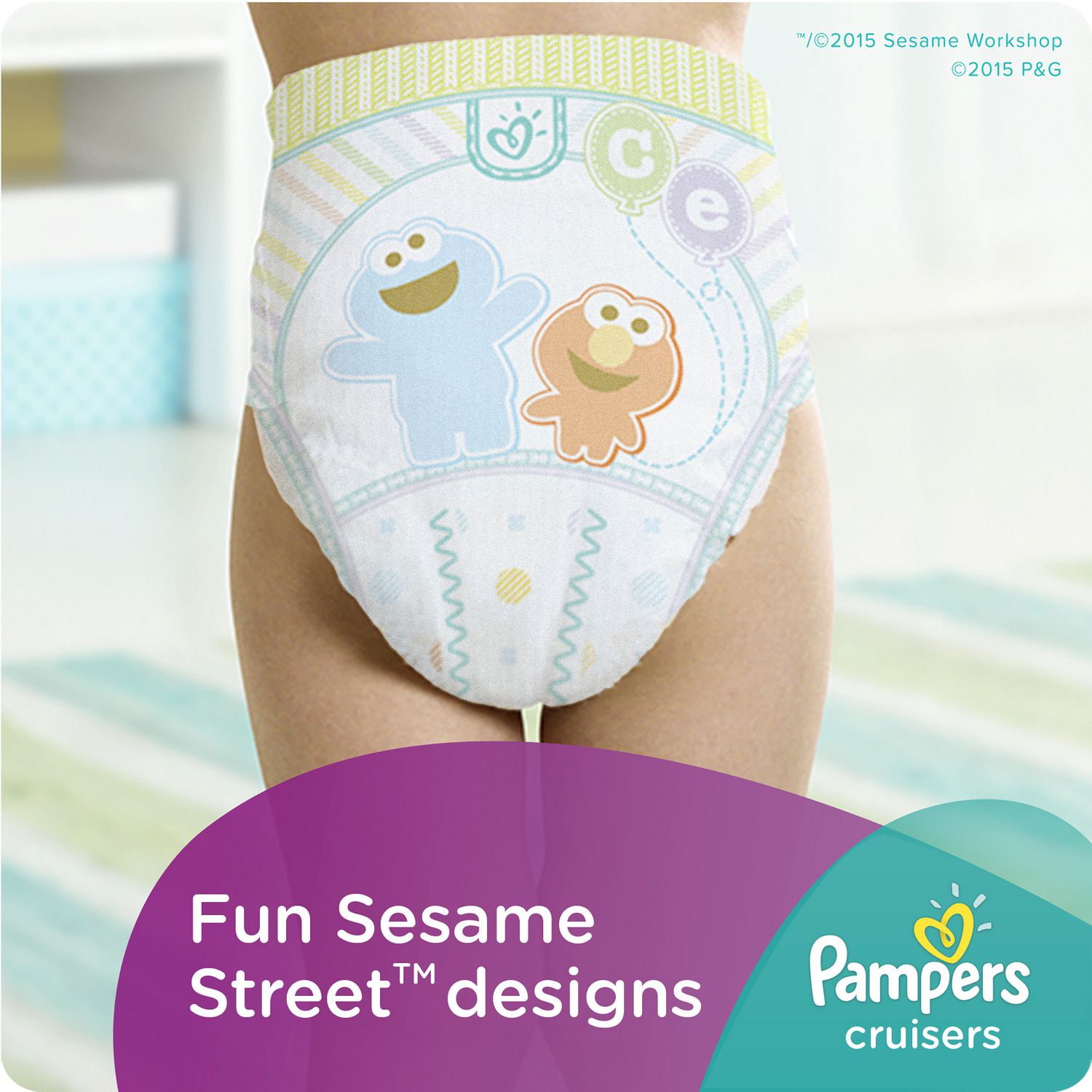 Couches Pampers Cruisers, taille 7 