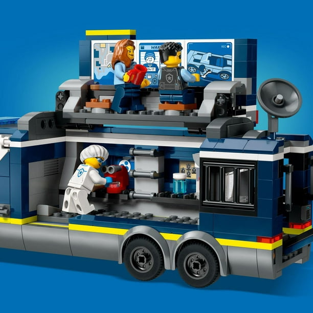 LEGO Le camion de commandement mobile de la police