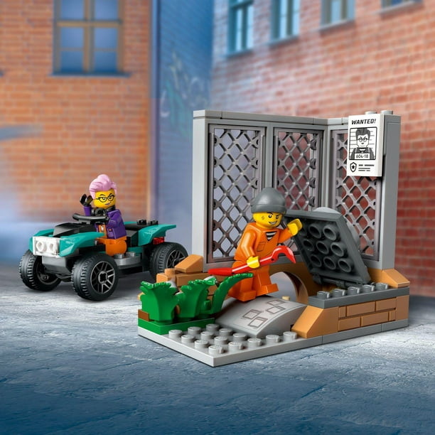 LEGO City La voiture de police 60312 Ensemble de construction (94 pièces)  Comprend 94 pièces, 5+ ans 