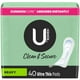 U by Kotex Security Ultra Thin Pad, Heavy Absorbency, Unscented, 40 Count - image 1 of 9