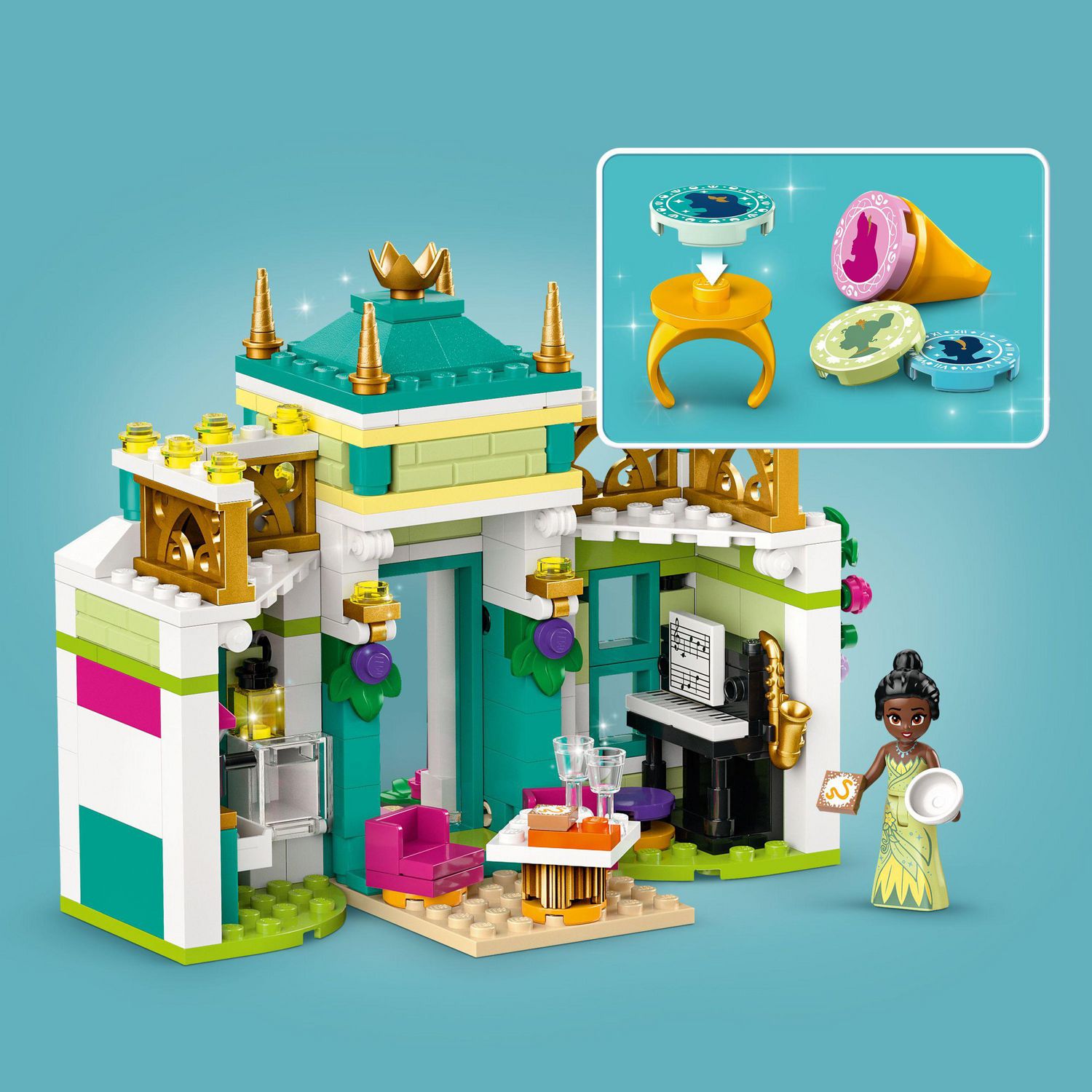 LEGO Disney Princess: Disney Princess Market Adventure, Building