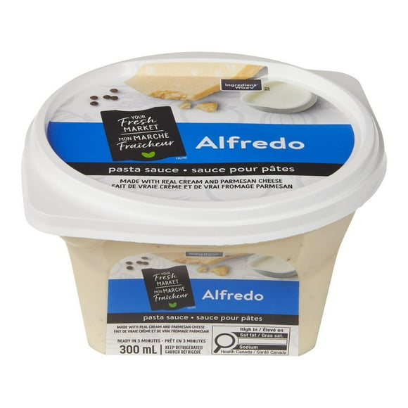 Your Fresh Market Alfredo Pasta Sauce, 300 mL