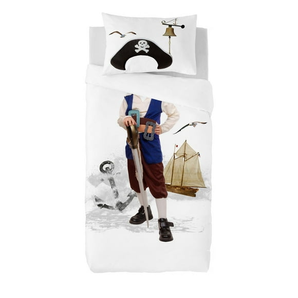 Gouchee Design Pirate Twin Duvet Cover Set