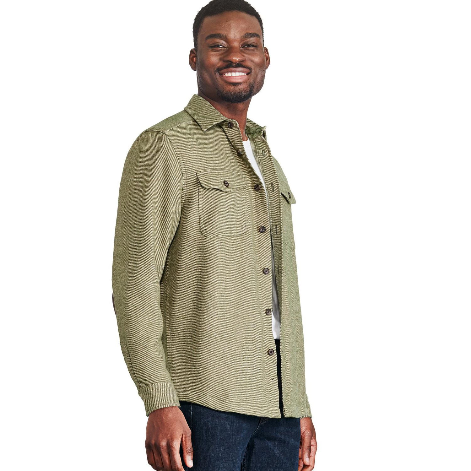 George Men's Shacket, Sizes S-2XL