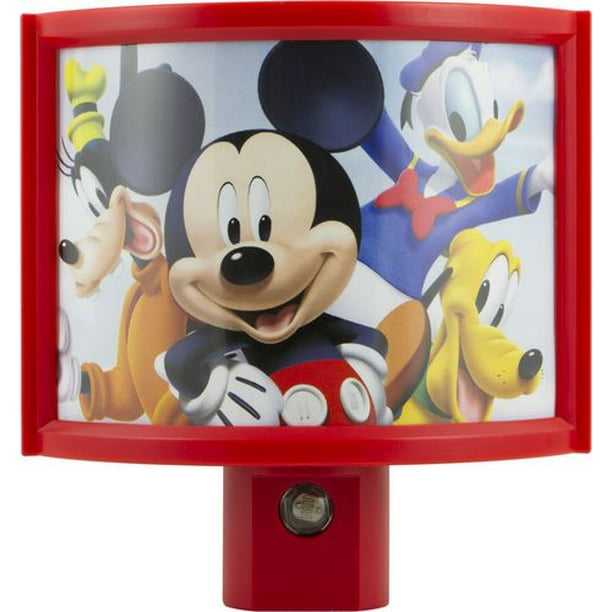 Veilleuse à DEL avec détection du niveau de lumière La Maison de Mickey Disney® de Jasco