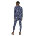 thumbnail image 3 of George Women's Waffle Knit Pajamas 2-Piece Set, 3 of 6