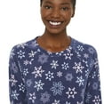 thumbnail image 4 of George Women's Waffle Knit Pajamas 2-Piece Set, 4 of 6
