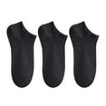 thumbnail image 1 of Secret Little Black Socks  Solid Low Cut P3, 1 of 2