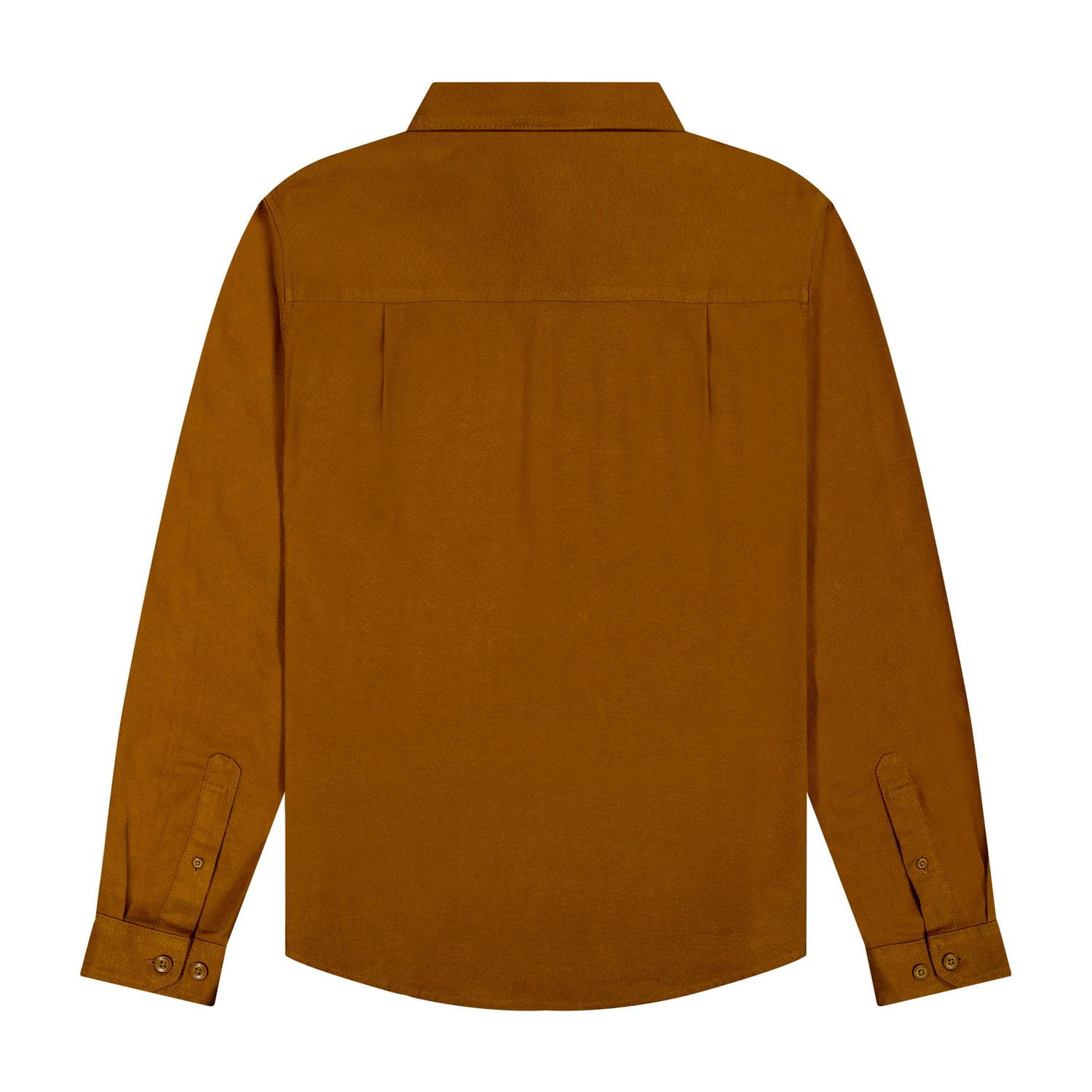 John Deere Men’s Solid Brushed Twill Long Sleeve Shirt, S-XL, Shirt