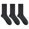 thumbnail image 1 of Secret Little Black Socks Solid Crew P3, 1 of 2
