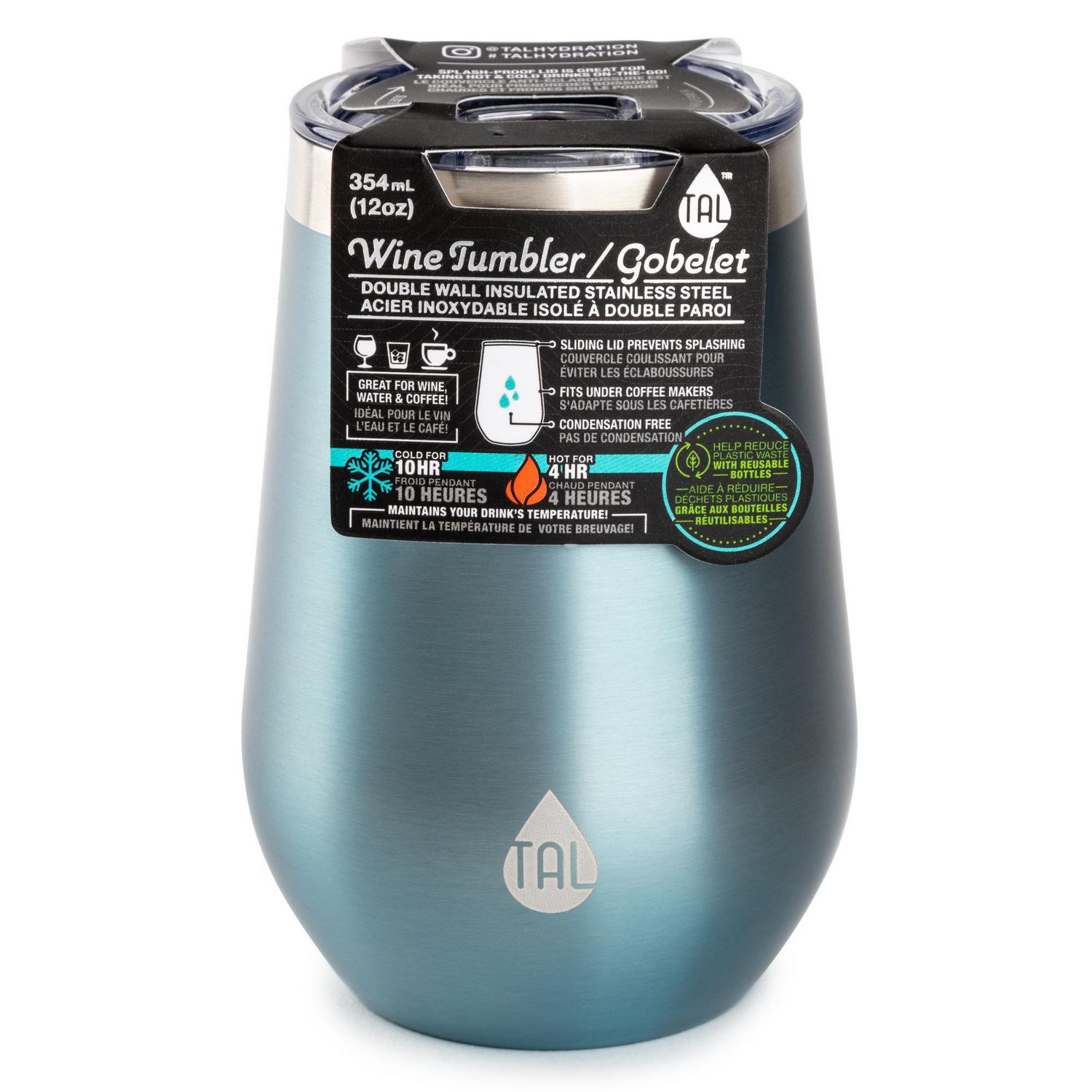 12oz Wine Tumbler – TAL™ Hydration