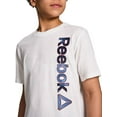 thumbnail image 4 of Boys' Reebok Angled Linear Graphic Tee, 4 of 5