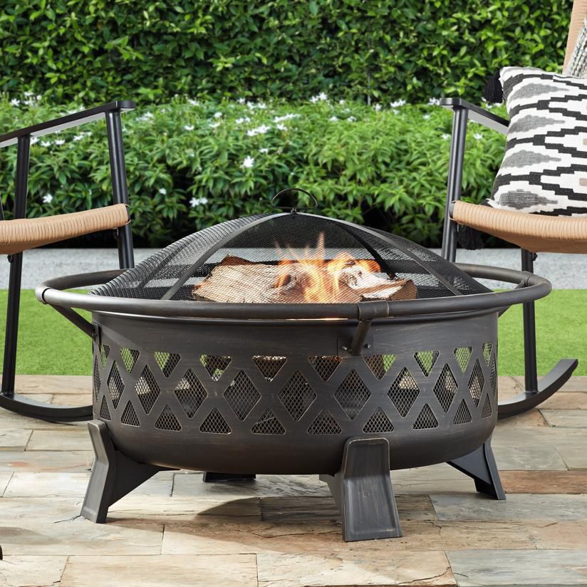 Better Homes & Gardens 35 In. Round Steel Fire Pit - Walmart.ca