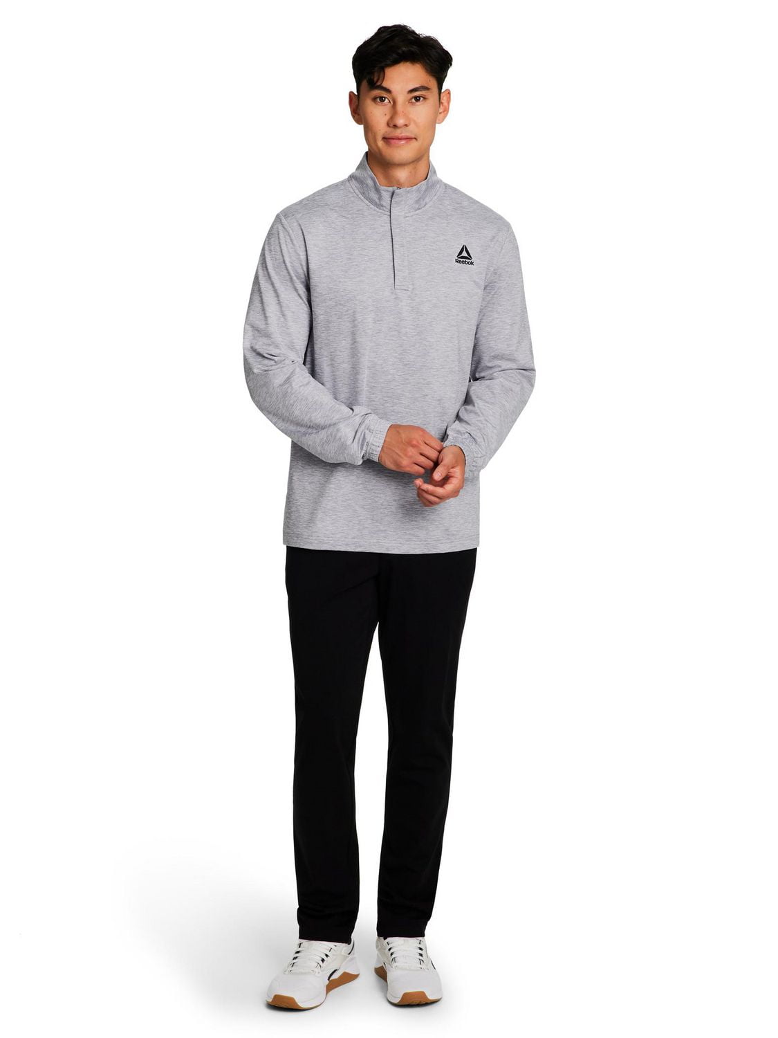 Haut Reebok Refined Quarter Zip pour homme Tailles S-XL