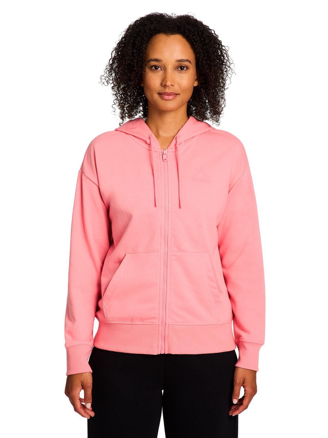 Sweat à capuche zippé pour femme Reebok Foundation Tailles XS-2XL