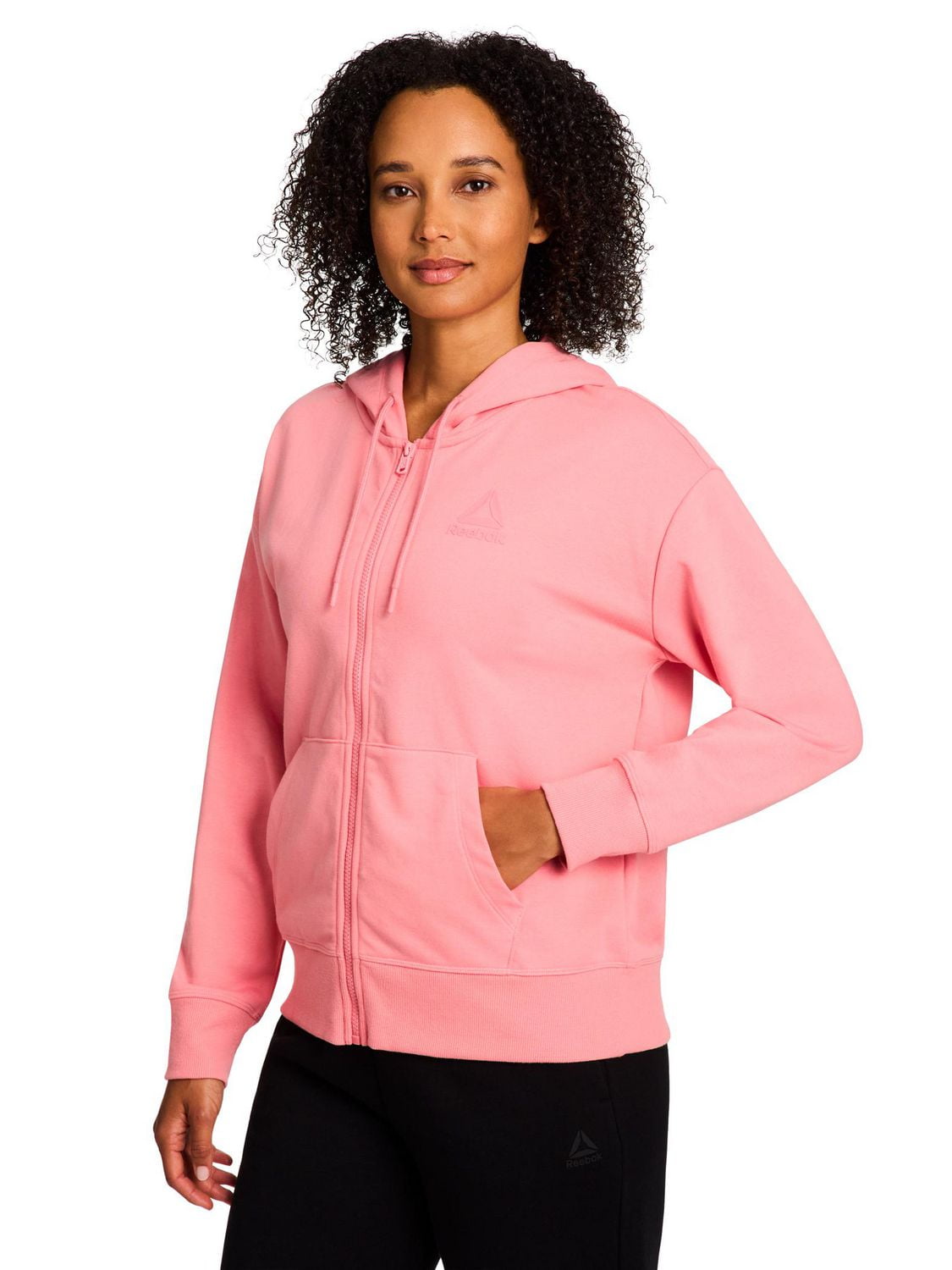 Sweat à capuche zippé pour femme Reebok Foundation Tailles XS-2XL