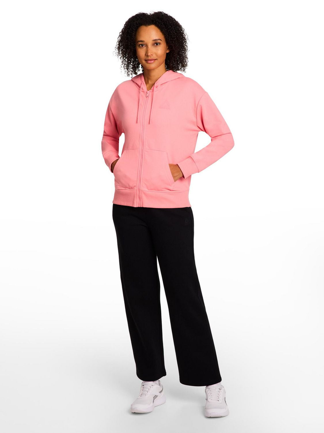 Sweat à capuche zippé pour femme Reebok Foundation Tailles XS-2XL