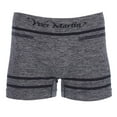 thumbnail image 3 of Yves Martin Men's Seamless Stripe Heather Trunks, 3 of 3