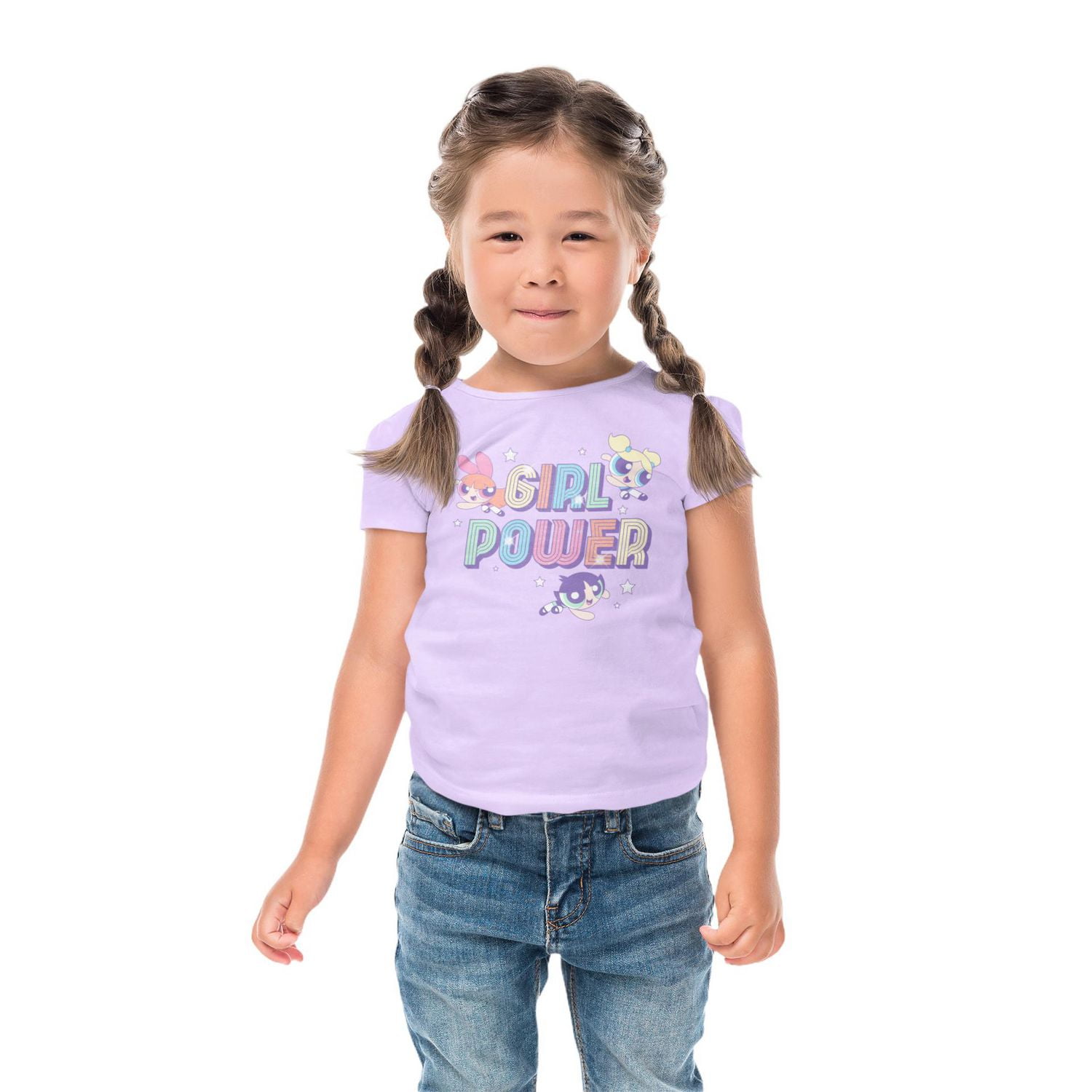 Powerpuff Girls T-Shirt à manches courtes pour fille