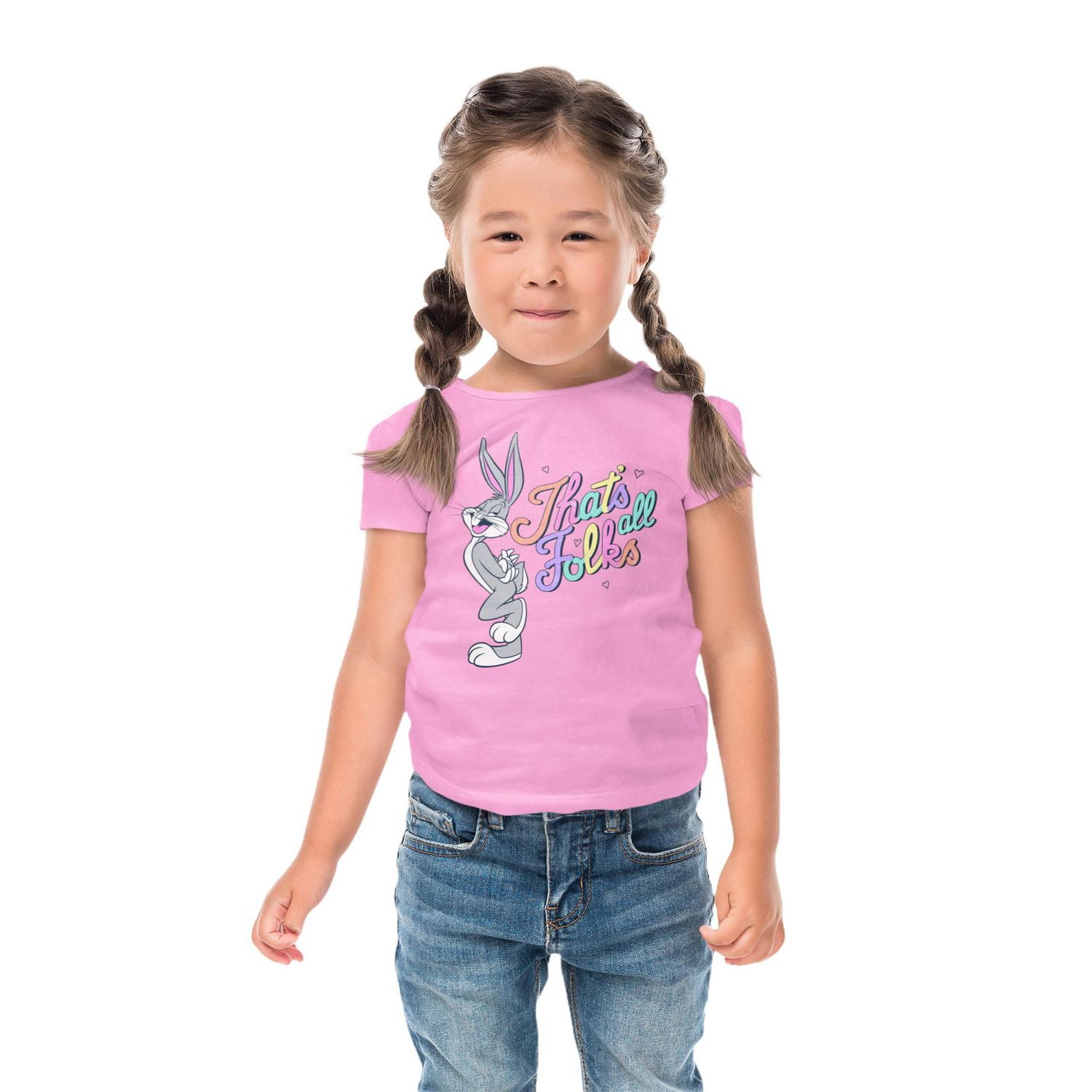 Looney Toons T-Shirt à manches courtes pour fille