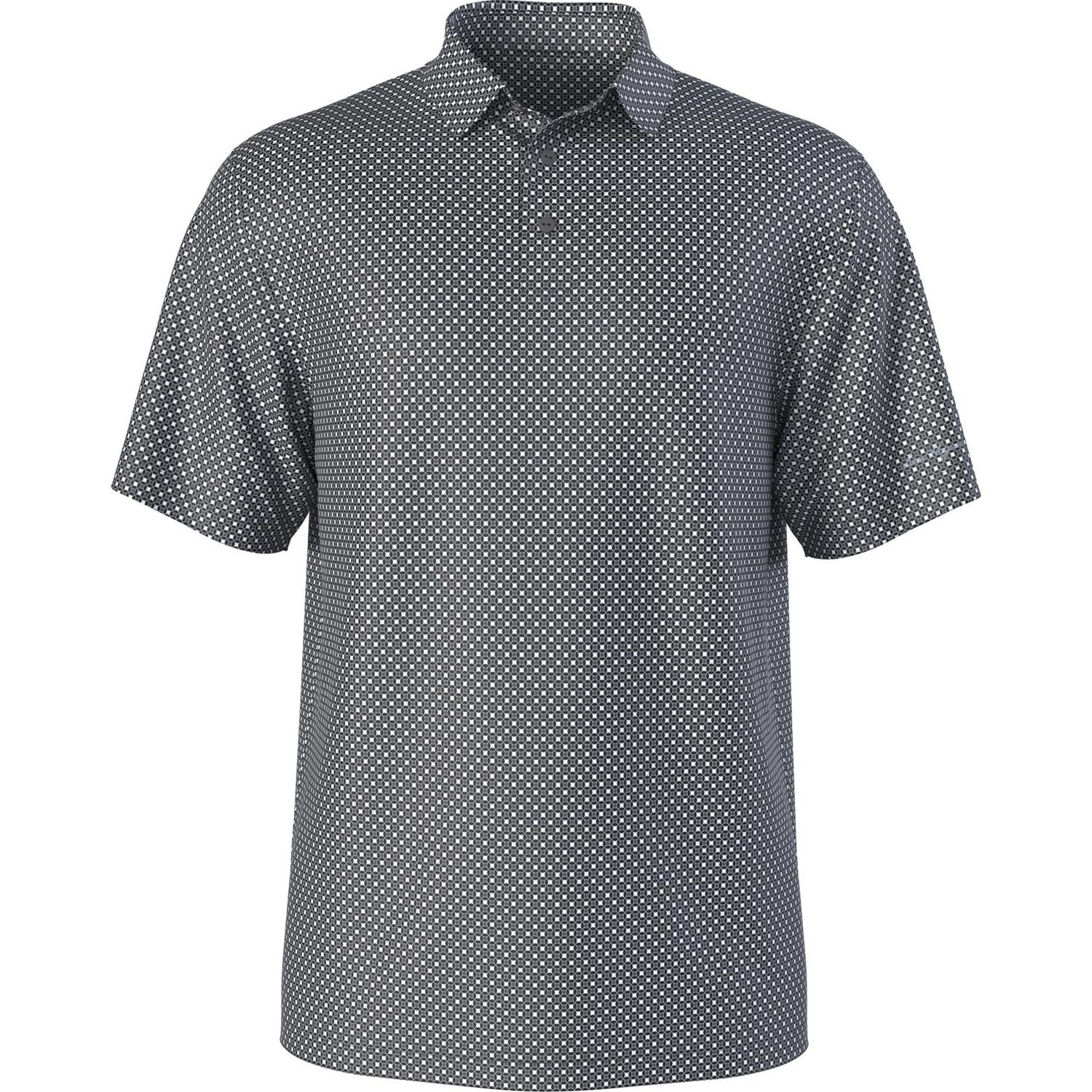 Ben Hogan Performance Men's All-Over Geometric Print Golf Polo Shirt,